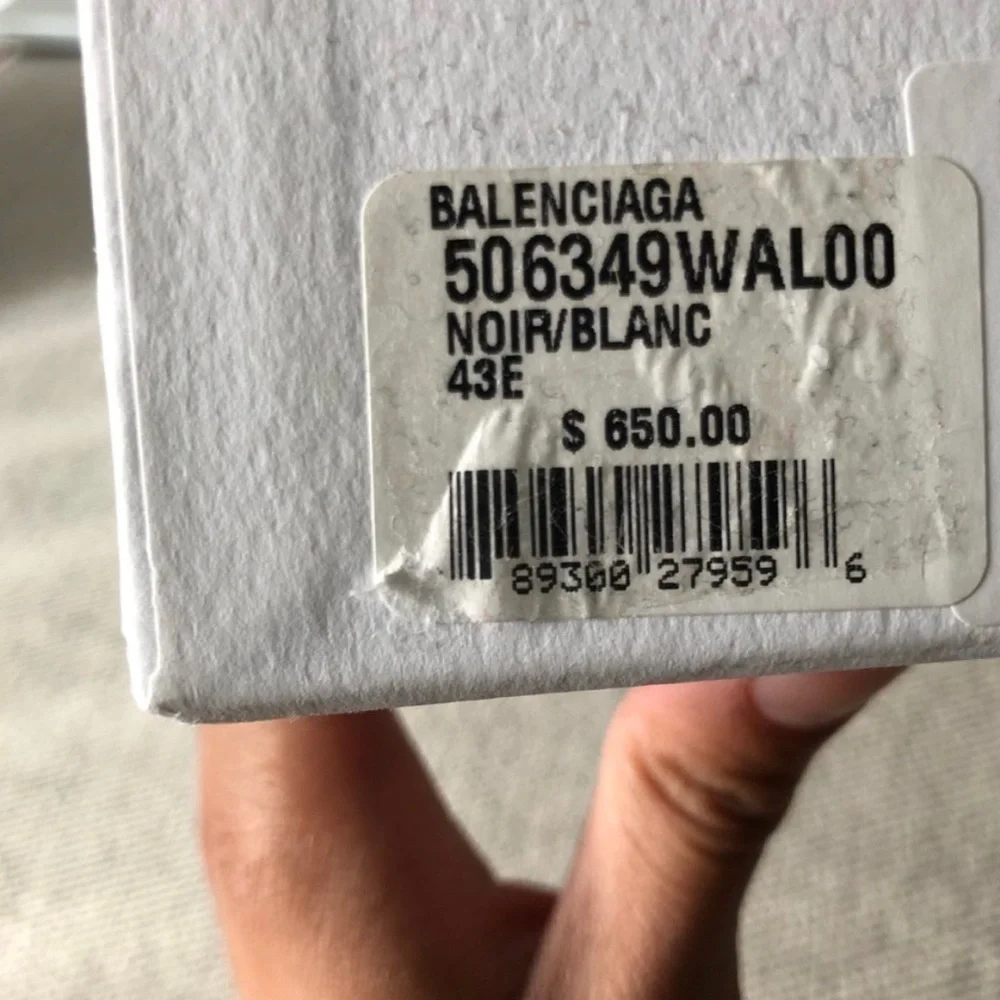 Balenciaga Logo Pool Slides Sandals NEW